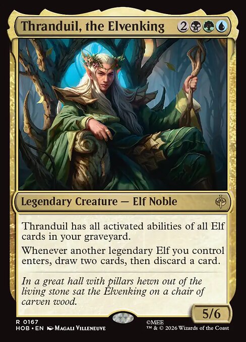 Thranduil, the Elvenking - The Hobbit #167 - Near Mint - Non-Foil