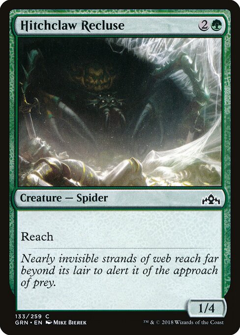 Hitchclaw Recluse Guilds of Ravnica Magic: The Gathering card image