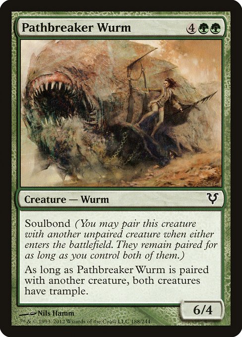 Pathbreaker Wurm - Avacyn Restored #188