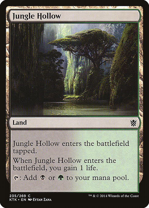 Jungle Hollow - Khans of Tarkir #235