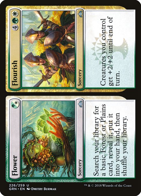Flower // Flourish - Guilds of Ravnica #226