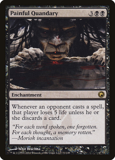 Painful Quandary - Scars of Mirrodin #73