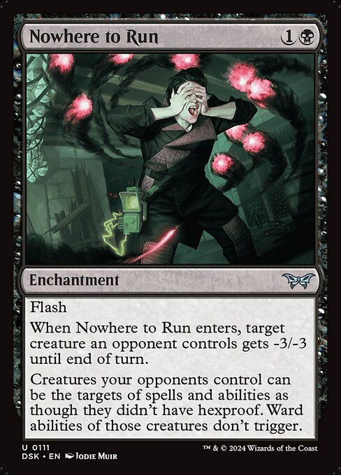 Nowhere to Run - Duskmourn: House of Horror #111