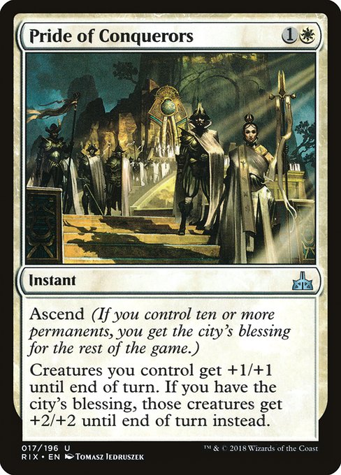 Pride of Conquerors - Rivals of Ixalan #17