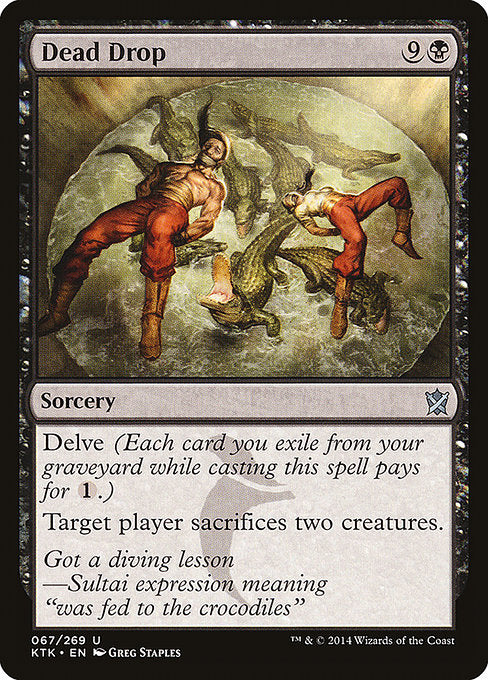 Dead Drop - Khans of Tarkir #67