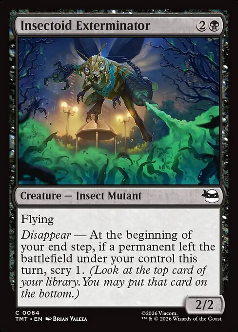 Insectoid Exterminator - Teenage Mutant Ninja Turtles #64 Magic: The Gathering card image