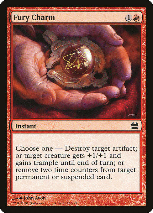 Fury Charm - Modern Masters #114