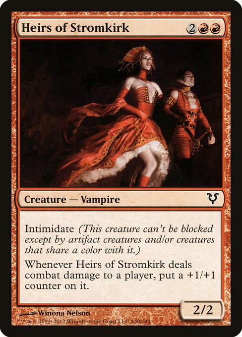 Heirs of Stromkirk Avacyn Restored Magic: The Gathering card image