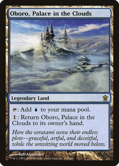 Oboro, Palace in the Clouds Saviors of Kamigawa Magic: The Gathering card image
