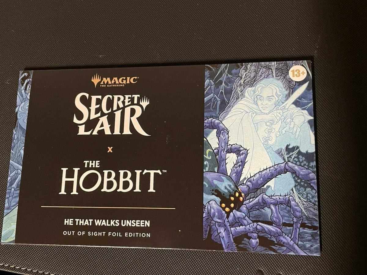 Secret Lair The Hobbit He That Walks Unseen out of sight Foil Edition